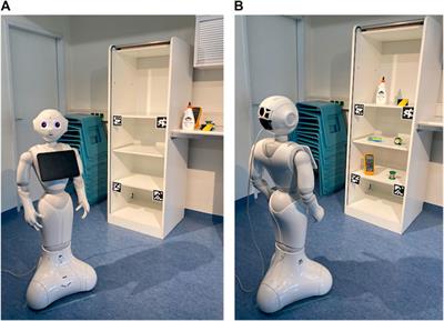 Human-in-the-loop error detection in an object organization task with a social robot